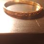 Genuine Coach Bangle Rose Gold Plated Sterling Silver Bracelet Image 4