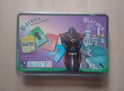 Barons Card Game (Strategy 2 to 4 Players, Medieval History, City Building)