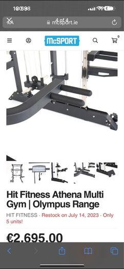HIT Fitness Multi Squat rack