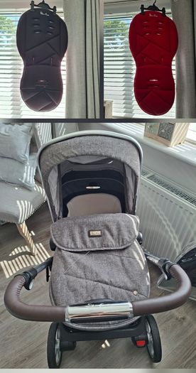 Silver Cross Pioneer Pram & Carrycot - Near New Condition
