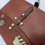 Original Swiss Army Issued Officier Leather Bag Collectable with Swiss Decorations Image 9