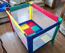 compact travel cot