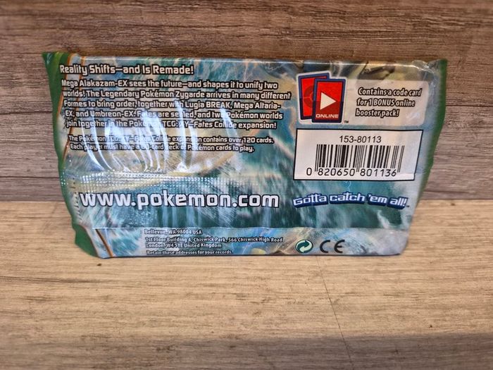 Pokemon 2016 Fates Collide 10 Card Pack