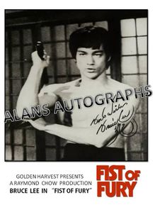 Bruce Lee Autograph