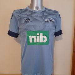 Auckland Blues Rugby  Jersey Adult Size M Medium