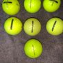 High Grade Yellow golf balls (7) Image 2