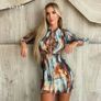 Multi tie dye dress Image 6