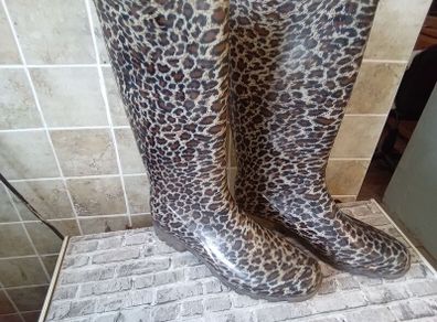 ladies fashion wellingtons size 41