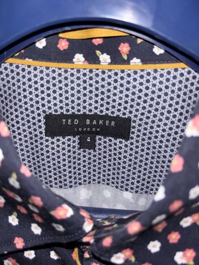 Ted Baker Mens Floral Shirt - Size 4 (Large)