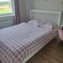 Bed ,4 foot 6 ,desk,Hollywood light ,chair Image 2