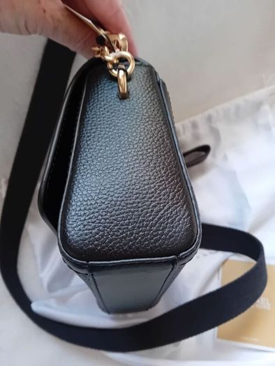 Michael Kors Freya small convertible Pebbled Leather Crossbody Bag - Black - BNWT RRP 250
