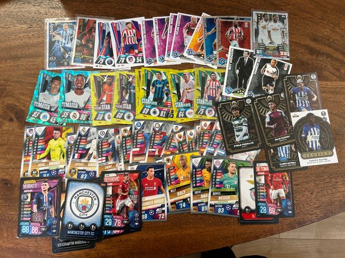 Topps Panini 4Kg / 1600+ football Cards Lot Bulk Bundle all different