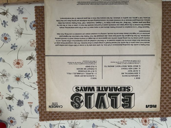 Elvis Separate Ways