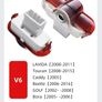 2X LED Car Door Interior Welcome Warning Light For VW Golf 3 4 Jetta MK4 Caddy MK3 Polo Beetle Cabrio Bora Sharan Touran Lavida Image 2