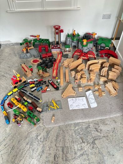 Brio Wooden Train Set Bundle