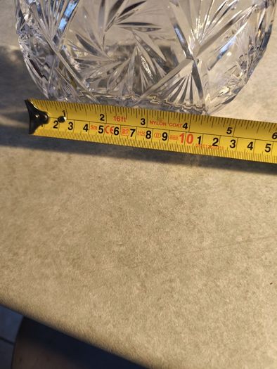 Crystal Bowl Vase Vintage 1980 s Crushed Crystal Boat Crystal Candy Dish Fruit Luxury Crystal Bowl For Party Table Boat Bowl no stamp