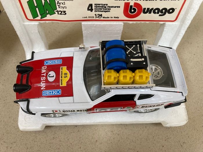 Datsun 280 East African Rally Scale 1/24 Rare