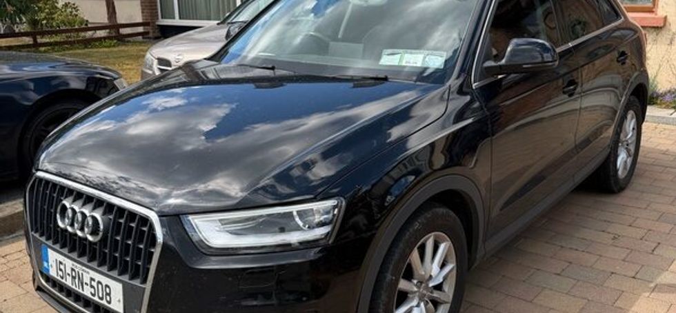 Audi Q3 2015 (Tinted + Roof Racks)