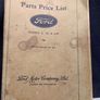 1931 Ford Parts Price List ( Model  A-AF-AAF ) Image 3