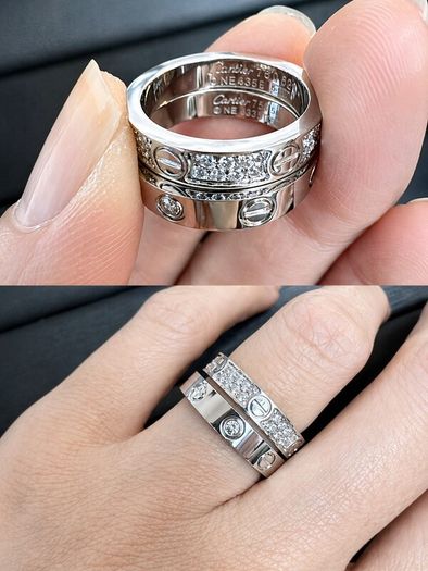 Women's rings size S and M