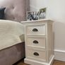 Elegant Bedside Tables in Solid Mahogany. Set of Two. Perfect conditions. Image 3