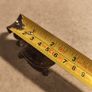 Vintage Mini Metal Turtle Trinket Box /Figurine /Pillbox /Tiny Turtle / portable ashtray. Image 2