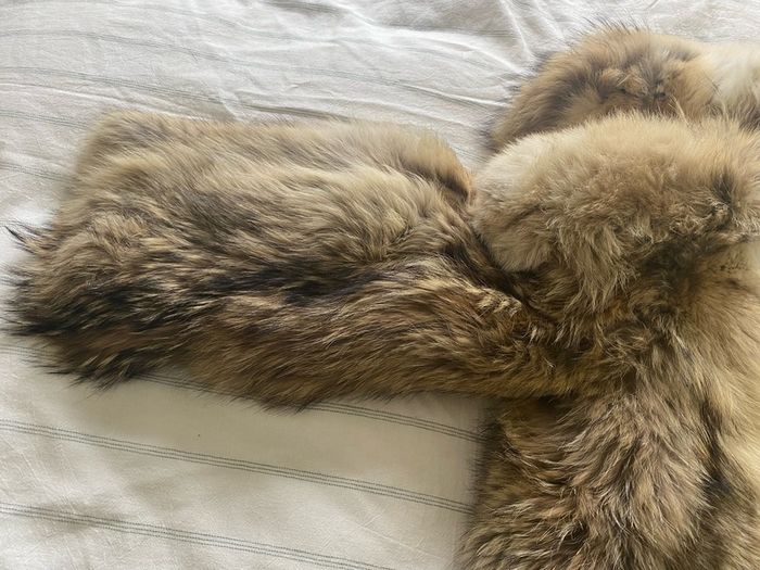 Vintage Fur Coat - Wolf - mid length