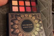 Ace beaute scarlet dusk palette