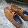 men's tan leather shoes by giorgio Image 4