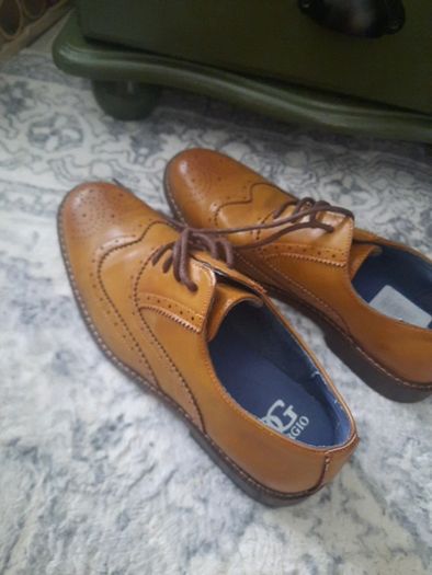 men's tan leather shoes by giorgio