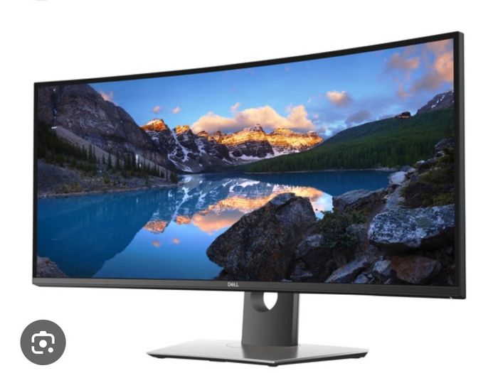 Dell U3419w USB-C Hub Gaming / Work Curve Monitor 4k