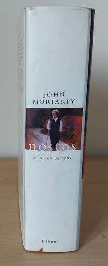 Nostos Autobiography by John Moriarty Kerry Philosopher h/back with d/j 2001 FREEPOST