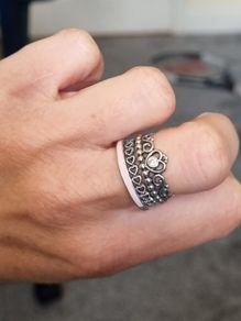 3 Pandora rings