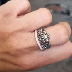 3 Pandora rings