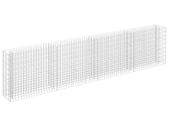 Gabion Raised Bed Galvanised Steel 360x30x90 cm