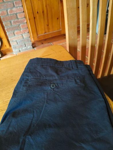 Mens Navy Dunne Stores Trousers. like new