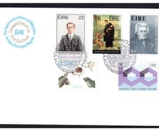 1983 Ireland Anniversaries ISPCA. Sean MacDiarmada: ICC. The Society of St. Vincent DePaul; Andrew Jackson Commemorative Stamps P&T First Day Cover (FDC)
