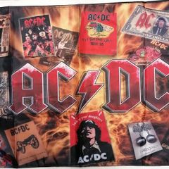 Ac/dc Red Flag 3ft x 2ft.