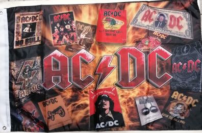 Ac/dc Red Flag 3ft x 2ft.