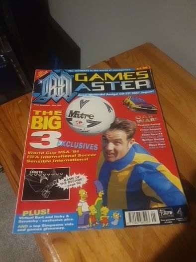Retro Magazine. Games Master.