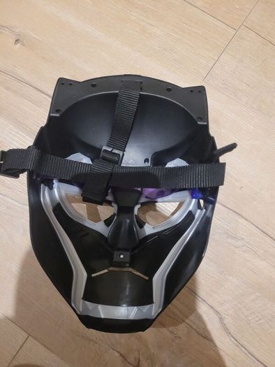 kids black panther ligh up mask