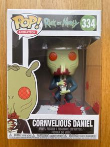 Rick and Morty Funko Pop! Cornvelious Daniel #334. Mint Condition.