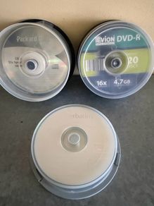 Blank DVD-R and CD-R Discs