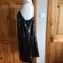 BNWTS H&M Ladies Festive Black Sparkly Sequin Evening wear party Dress  Size XL  Includes postage Image 5
