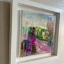 Framed Original Painting Seapoint Dublin Dart and Henry Moore Sculptures Original Gift Image 5