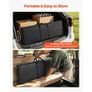 Folding Portable Bar Table, 1105 x 390 x 1010 mm, with Carry Bag, 2 Storage Shelves, and Detachable Skirt, Quick and Easy Setup, Foldable Mobile Bartending Station for Events, Party, Tradeshow Image 6