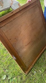 Vintage Bevelled mirror 3feet by 3feet