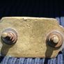 Antique Brass Doorknocker 5" x 2,4" Image 5