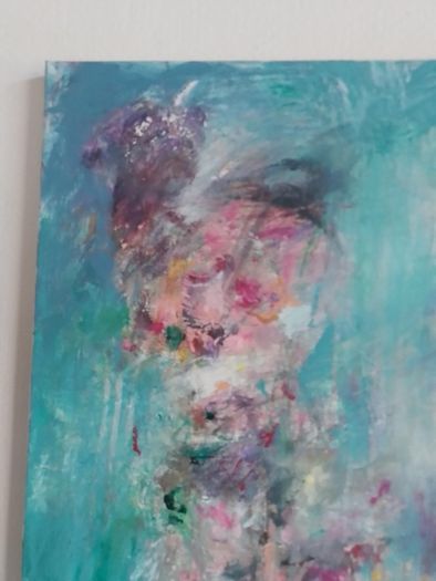 Original Abstract Painting Dublin Floral Painting