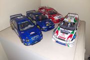 Rare Auto Art Rally Models